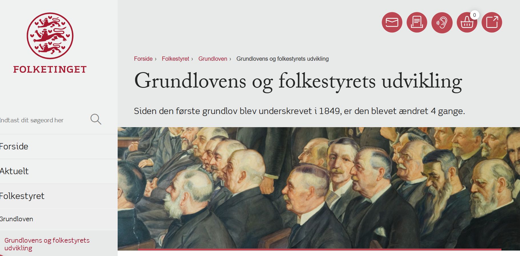 Selektiv hukommelse på folketinget.dk